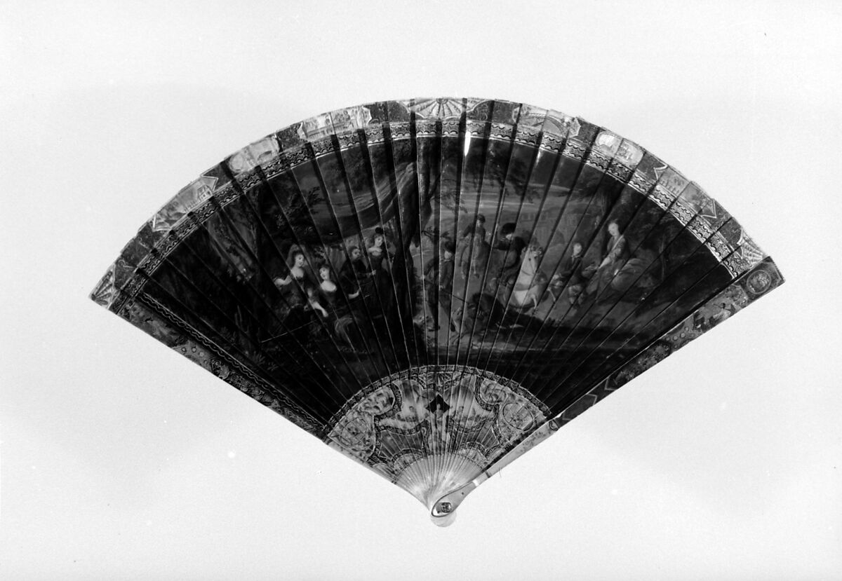 Fan, Ivory, French 