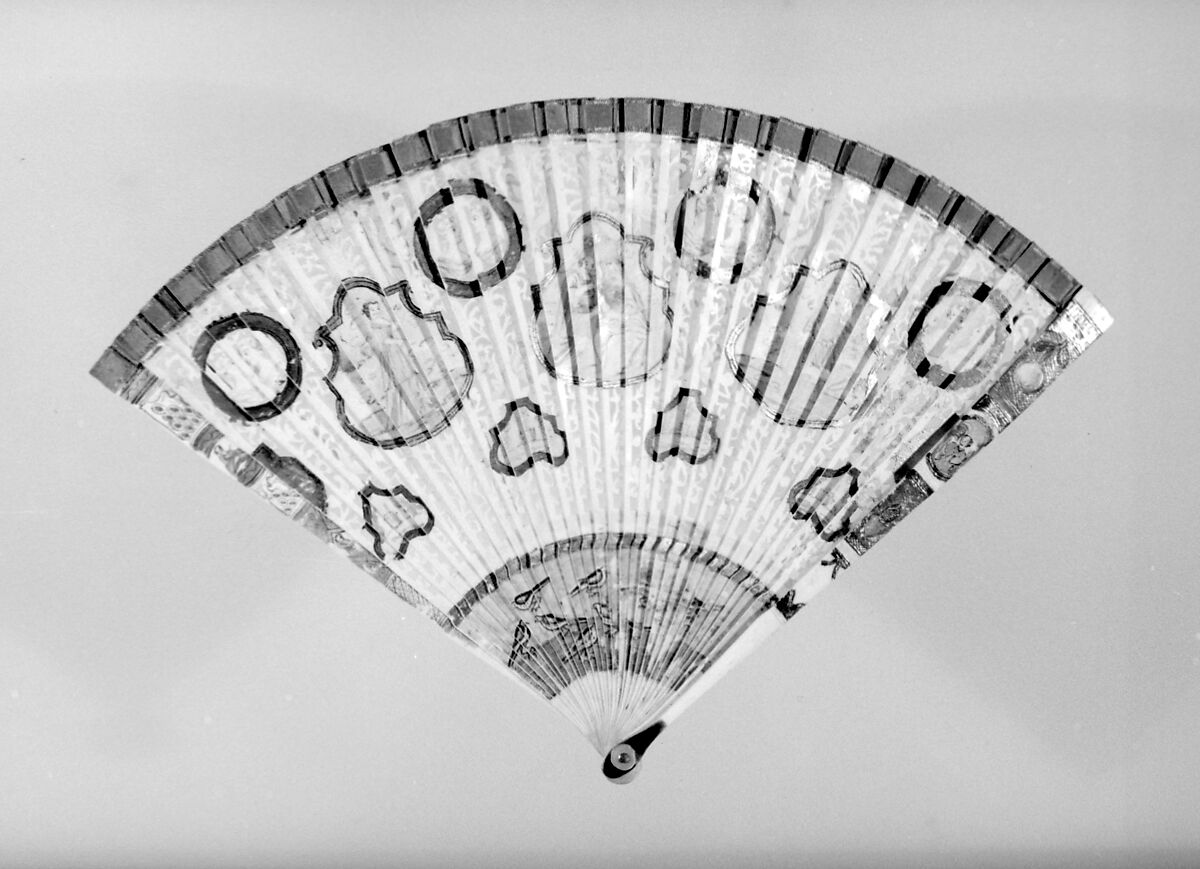 Fan, Ivory, French