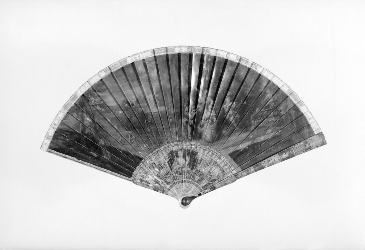 Fan, Ivory, French 