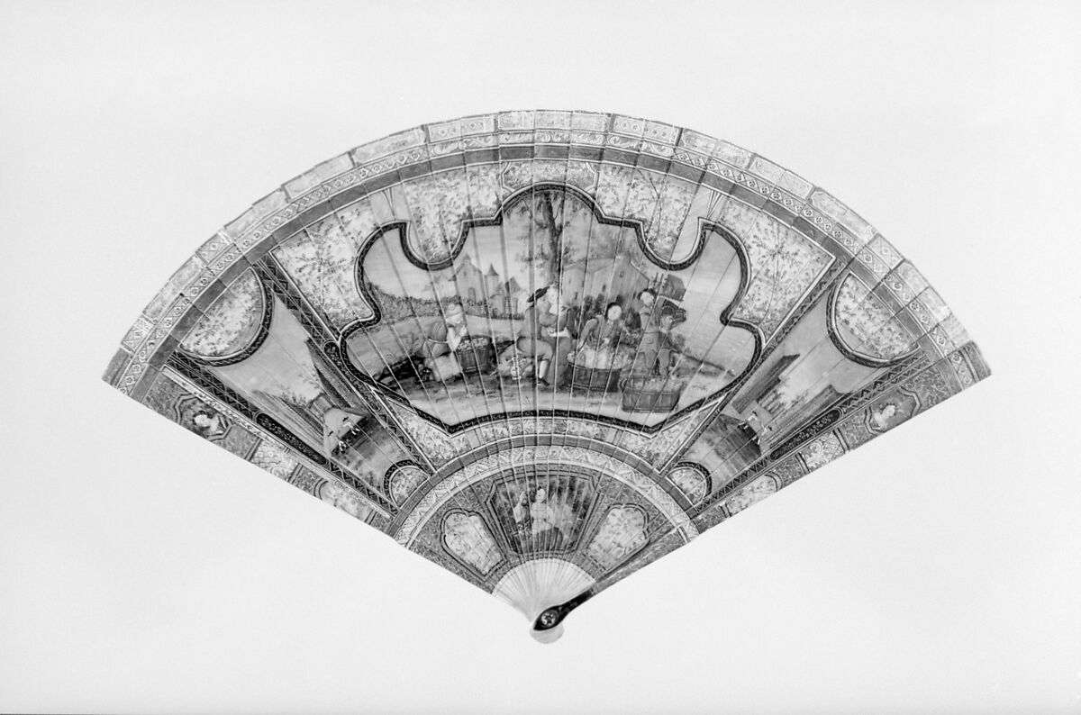 Fan, Ivory, Dutch 