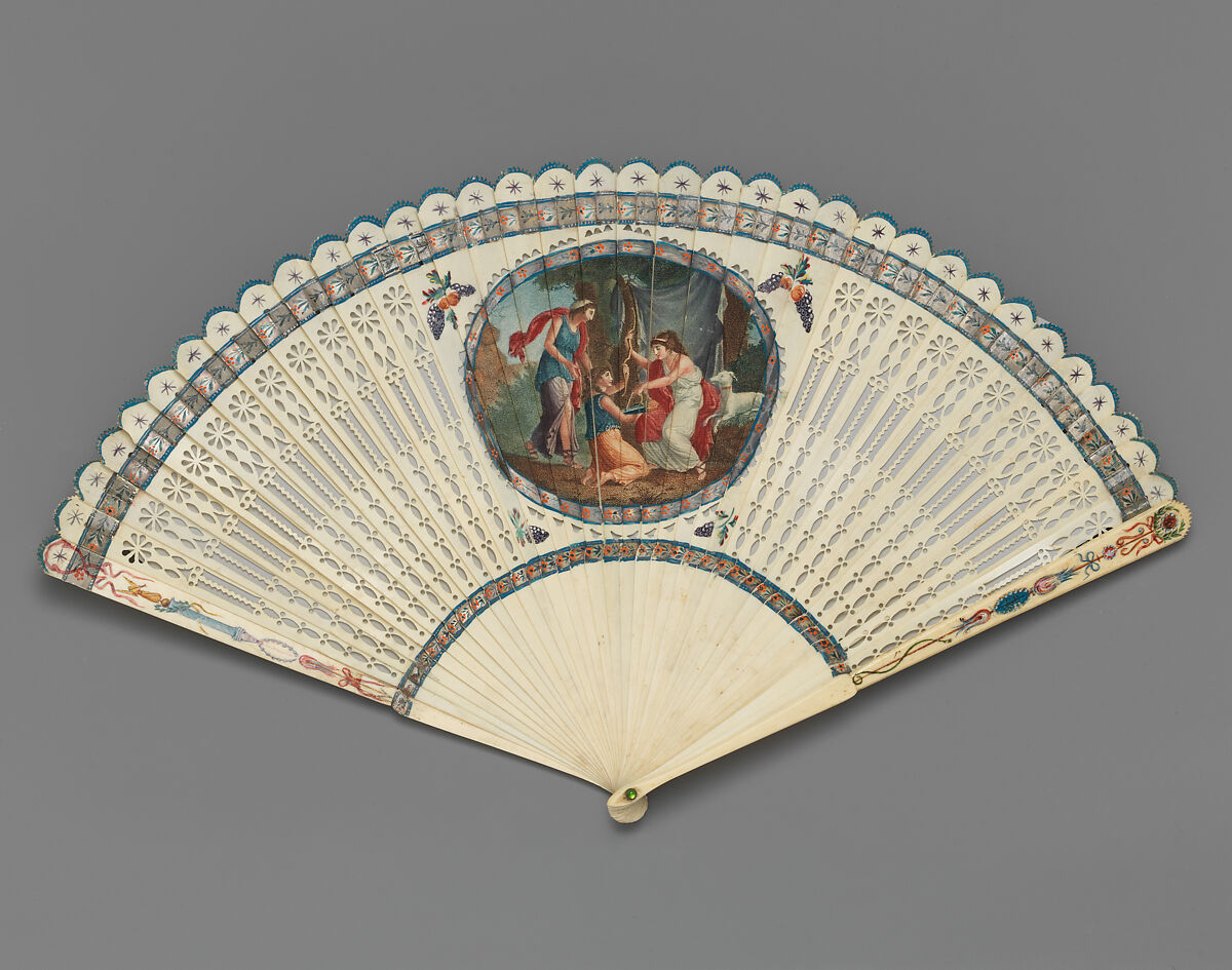 Fan, Ivory, British 