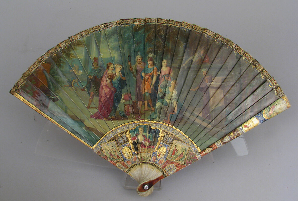 Fan, Ivory, French 