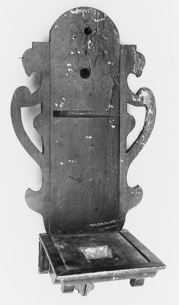 Clock bracket, Wood, British