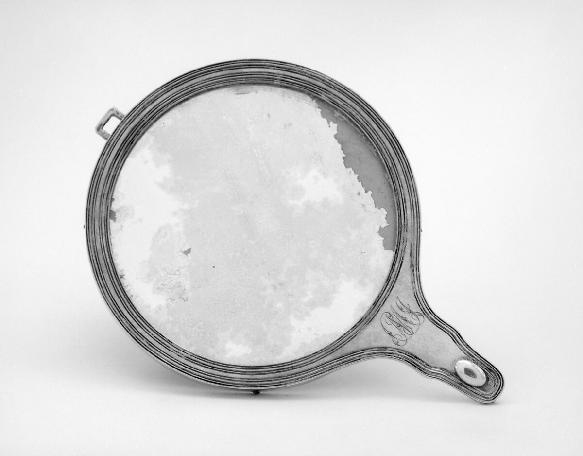 Three mirrors (part of a set), Probably by Johan Fredrik Falck (master 1838–45), Silver, wood, glass, Russian, St. Petersburg