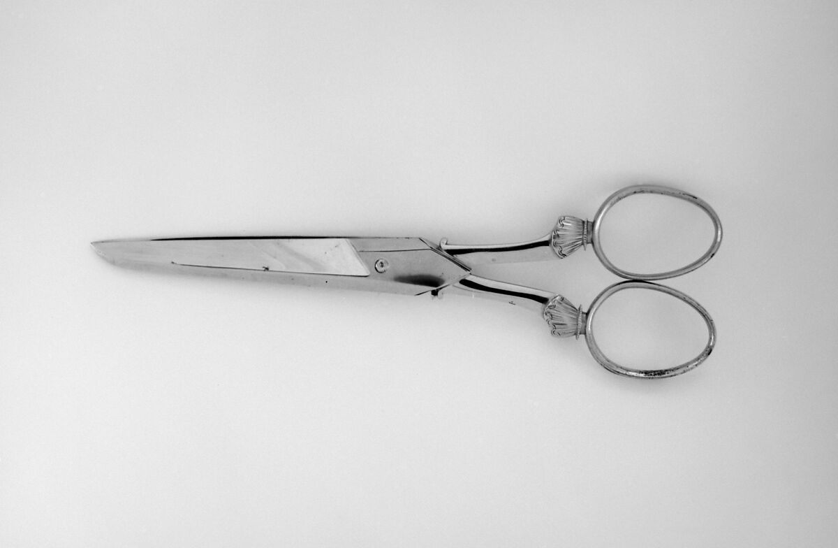 Scissors (part of a set), J. Hobson &amp; Son, England, Steel, Russian 