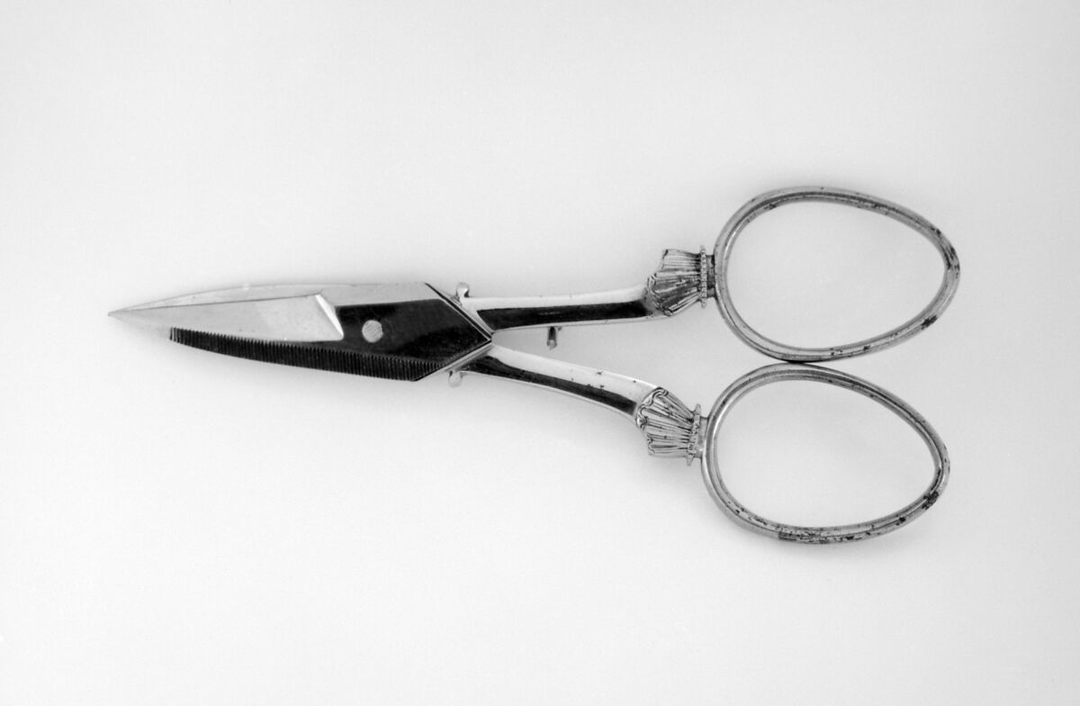 Scissors (part of a set), J. Hobson &amp; Son, England, Steel, Russian 