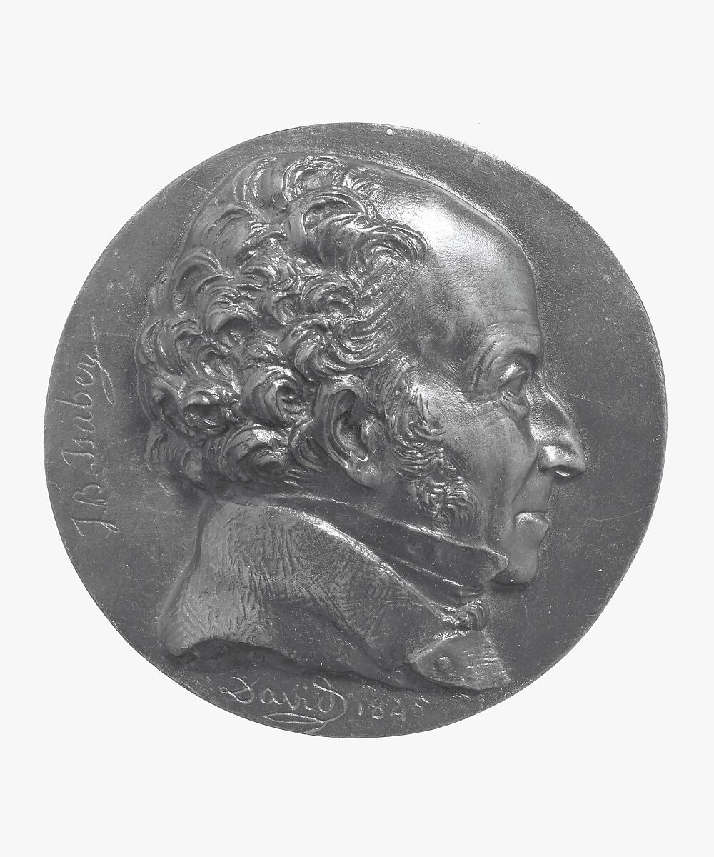 Jean-Baptiste Isabey, Medalist: Pierre Jean David d'Angers (French, Angers 1788–1856 Paris), Bronze, French