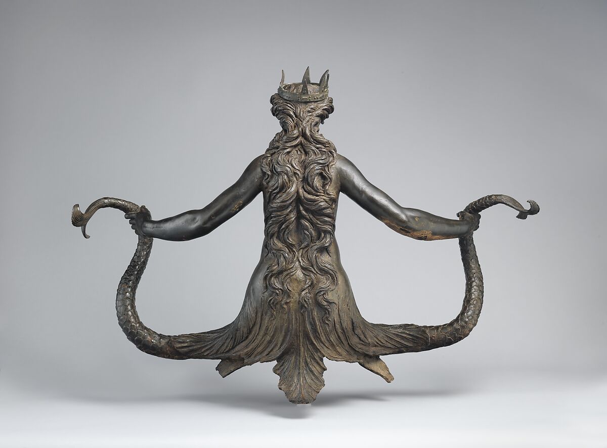Siren, possibly commissioned by the Colonna family, Rome, Bronze, Italian, Rome