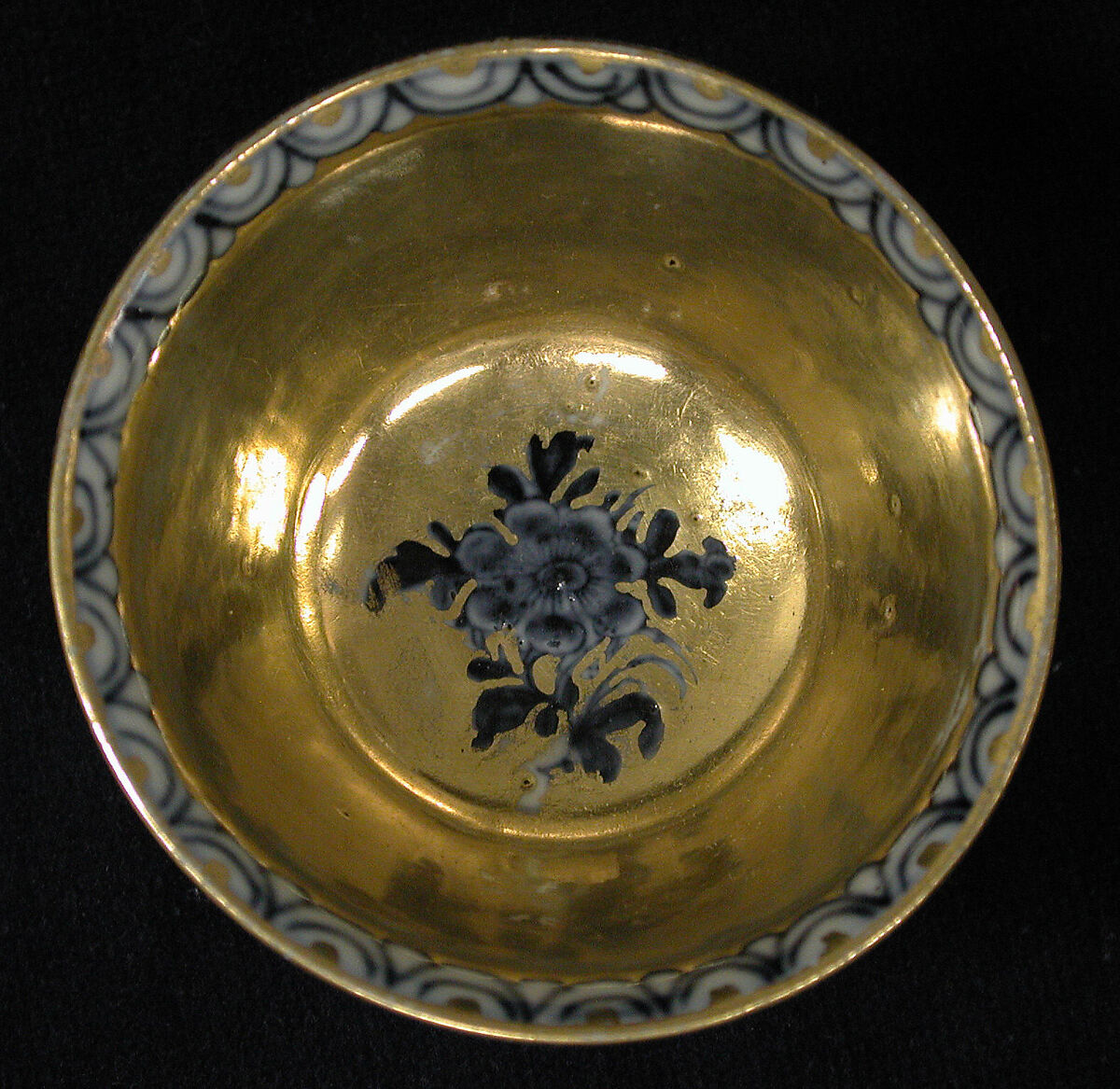 Teabowl and saucer, Hard-paste porcelain, German, Meissen