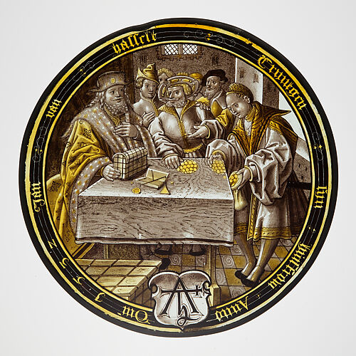 The Prodigal Receives His Share (one of eight scenes from the story of the Prodigal Son)
