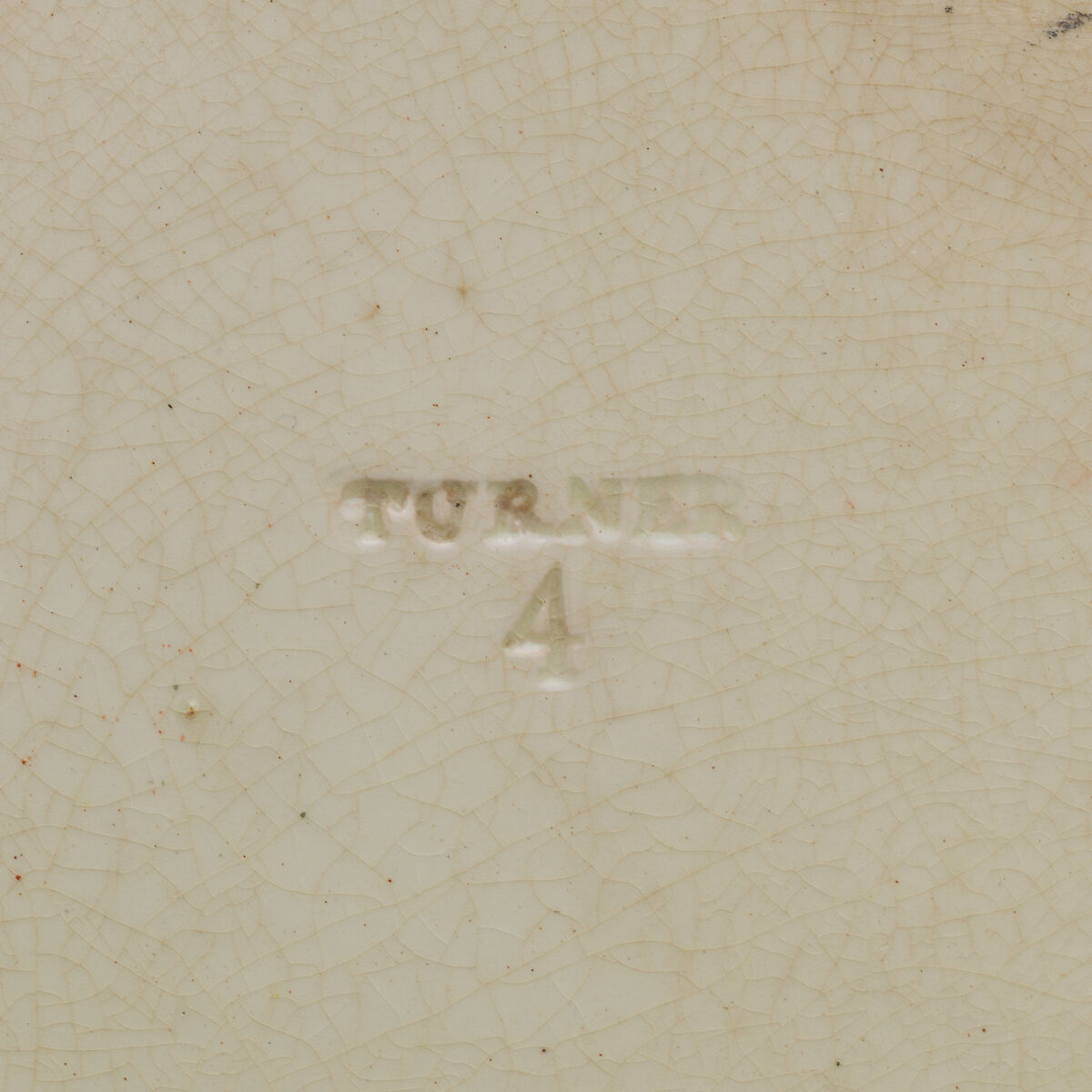 Plate (part of a set of six), John Turner (active 1762–86), Earthenware, British, Staffordshire