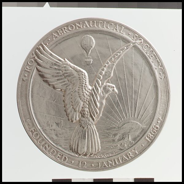 Royal Aeronautical Society, Medalist: Allan Gairdner Wyon (British, born 1882), Silver, British 