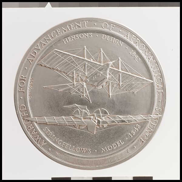 Royal Aeronautical Society, Medalist: Allan Gairdner Wyon (British, born 1882), Silver, British