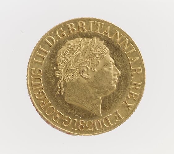 George III pattern sovereign with St. George reverse
