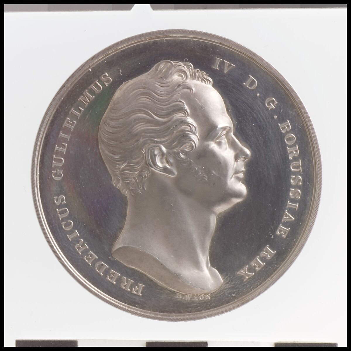 Friedrich Wilhelm IV's Visit to London, Medalist: Benjamin Wyon (British, London 1802–1858 London), Silver, British 