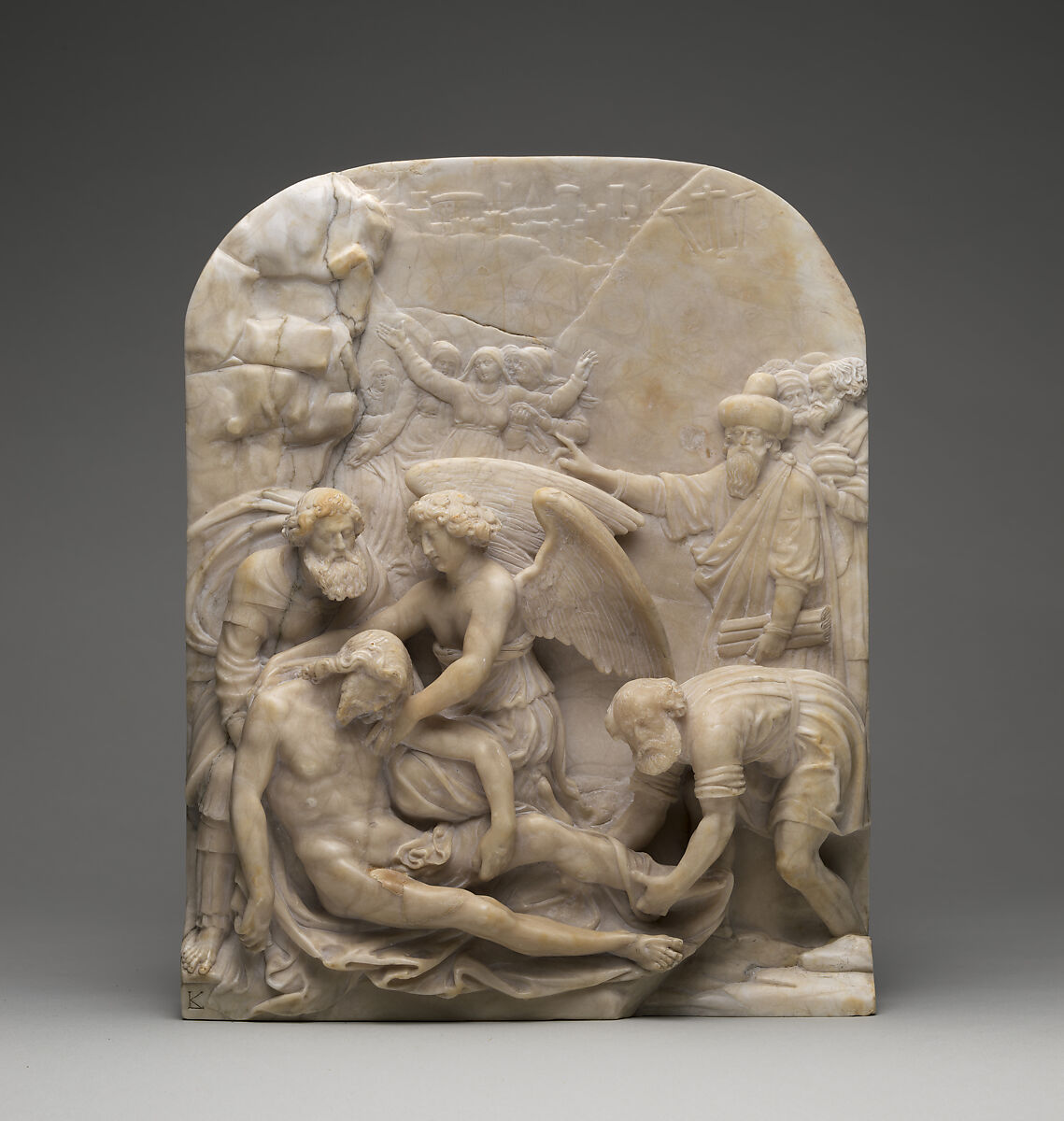 The Deposition, Leonhard Kern (German, Forchtenberg, Hohenlohe 1588–1662 Schwäbisch Hall), Alabaster, German, Schwäbisch Hall 