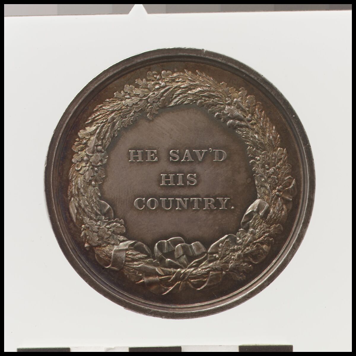 William Pitt, Medalist: Thomas Wyon the Younger (British, 1791–1817), Bronze, British