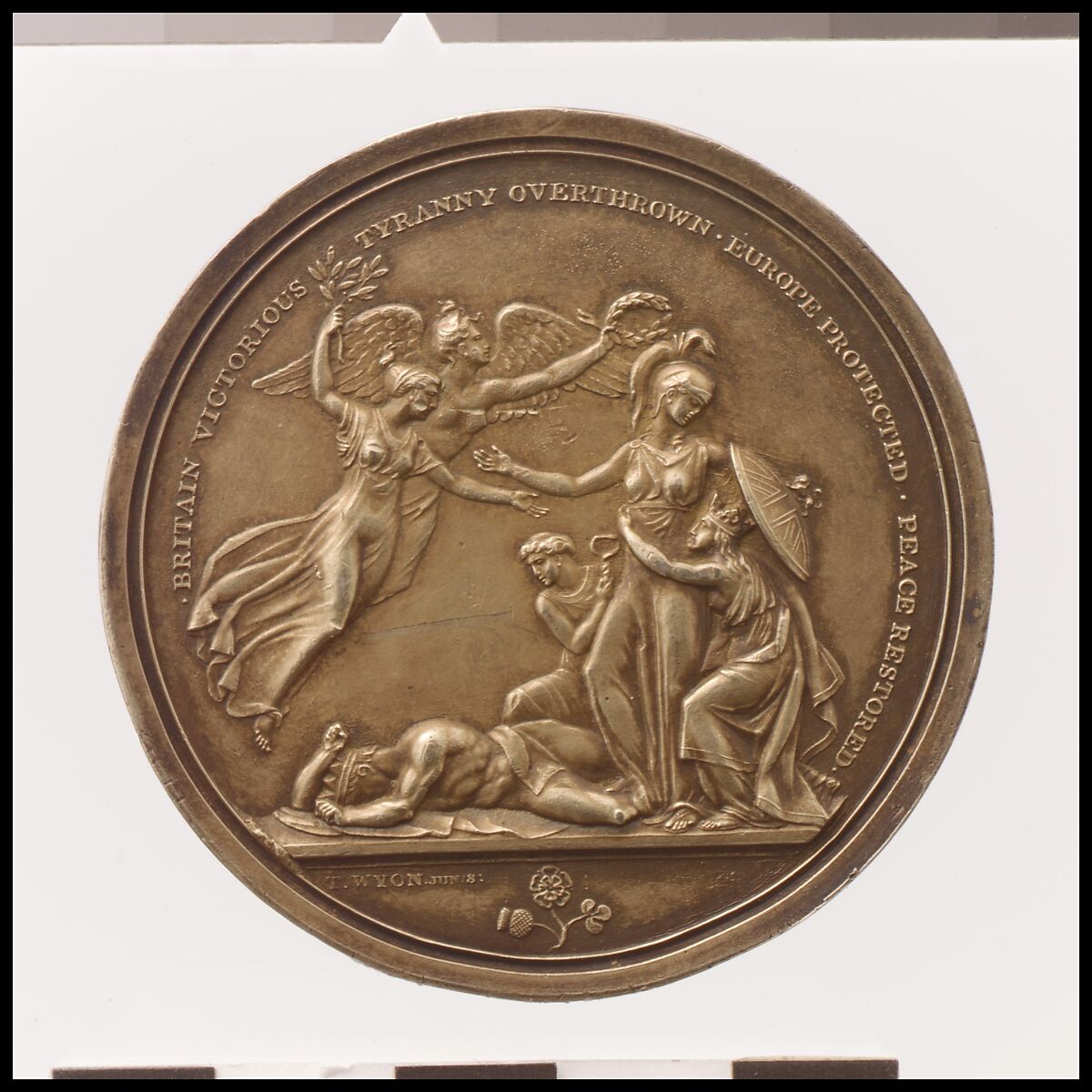 Admiral Nelson, Medalist: Thomas Wyon the Younger (British, 1791–1817), Silver, British