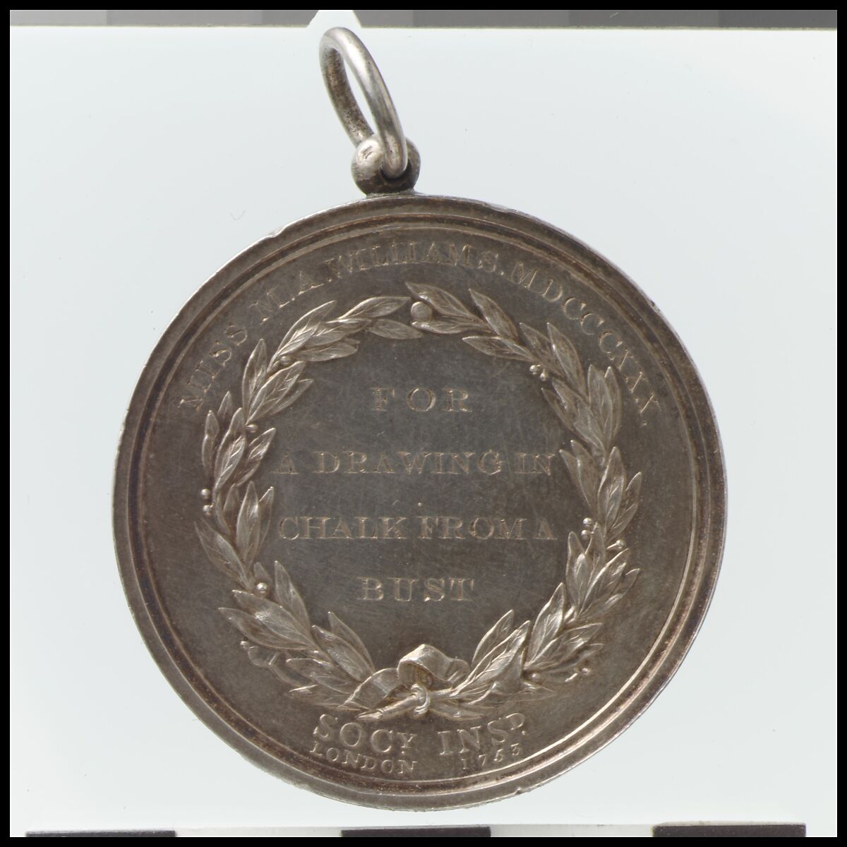 Isis Medal of the Society of Arts, Medalist: Thomas Wyon the Younger (British, 1791–1817), Silver, British