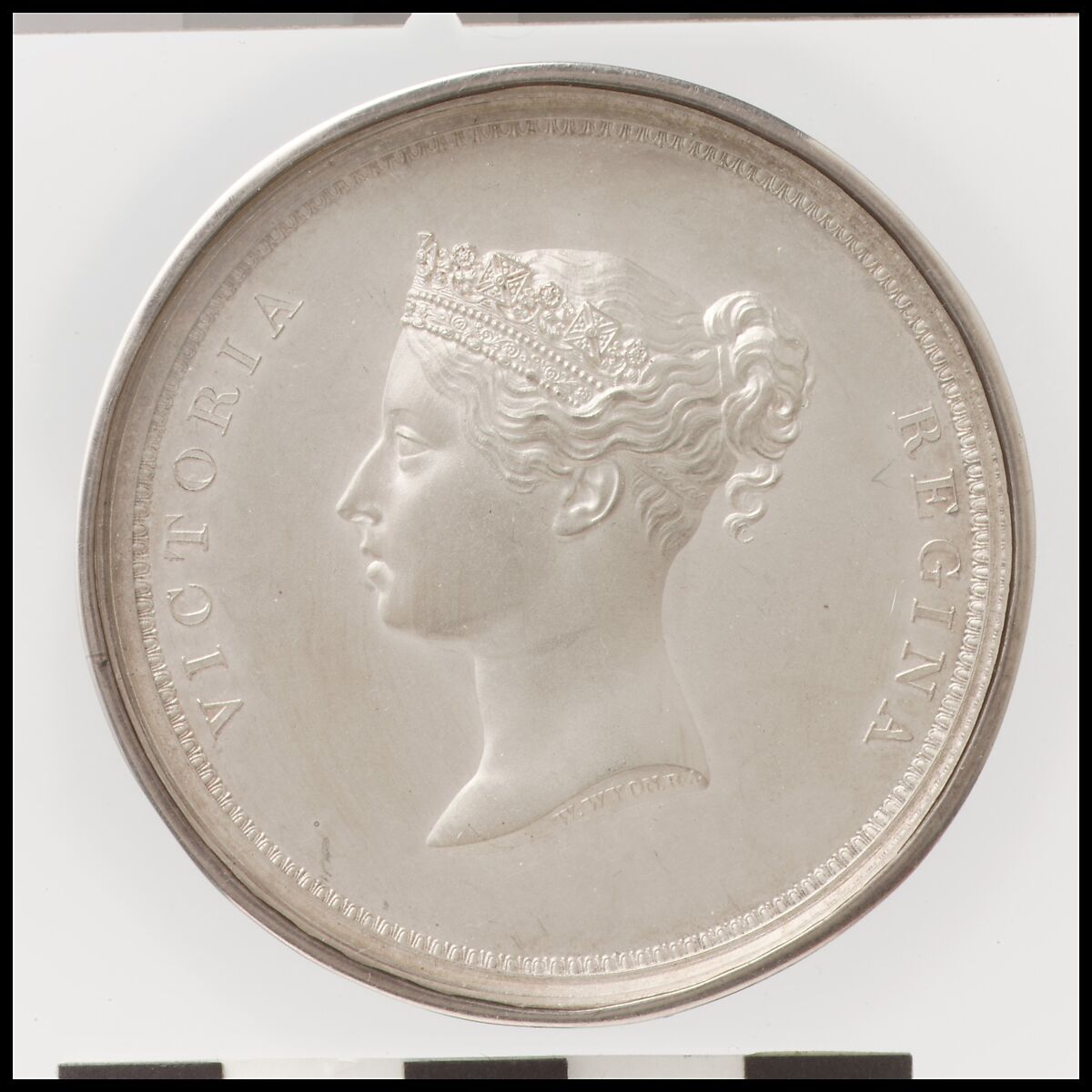 Victoria Visit to the Corporation of London, Medalist: William Wyon (British, Birmingham 1795–1851 Brighton), Silver, British 
