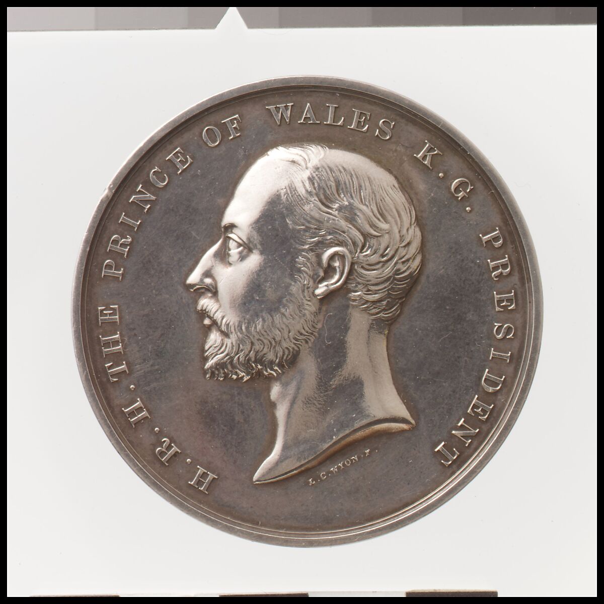 Prince Albert Technological Exam Medal, Medalist: Leonard Charles Wyon (British, London 1826–1891 London), Silver, British 