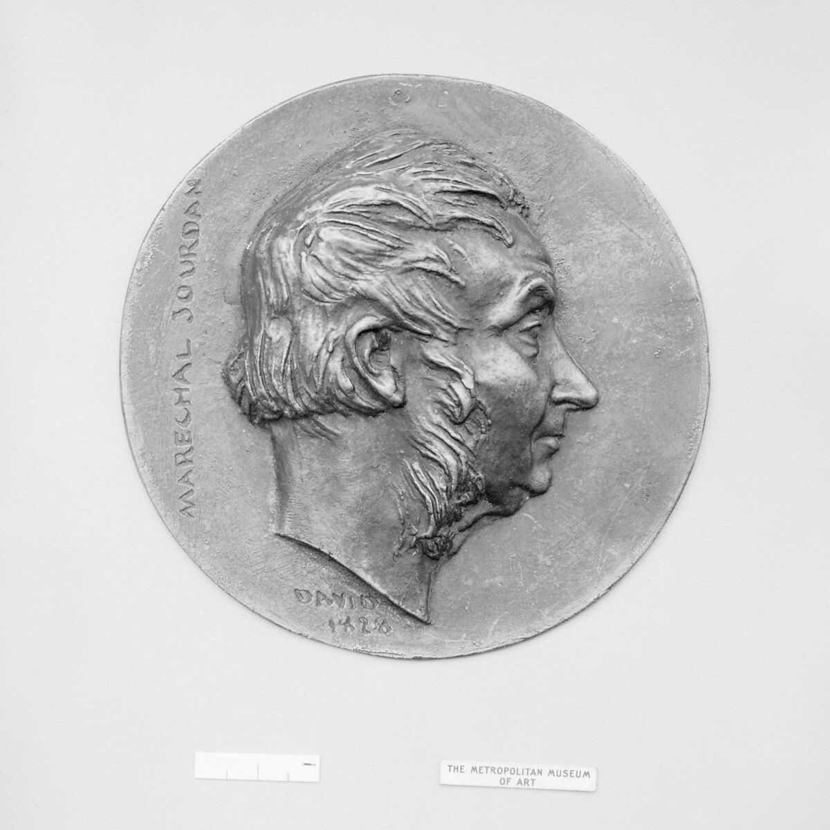 Jean-Baptiste Jourdan  (1762–1833), Marshal of France, Pierre Jean David d&#39;Angers (French, Angers 1788–1856 Paris), Bronze, cast - single, French 
