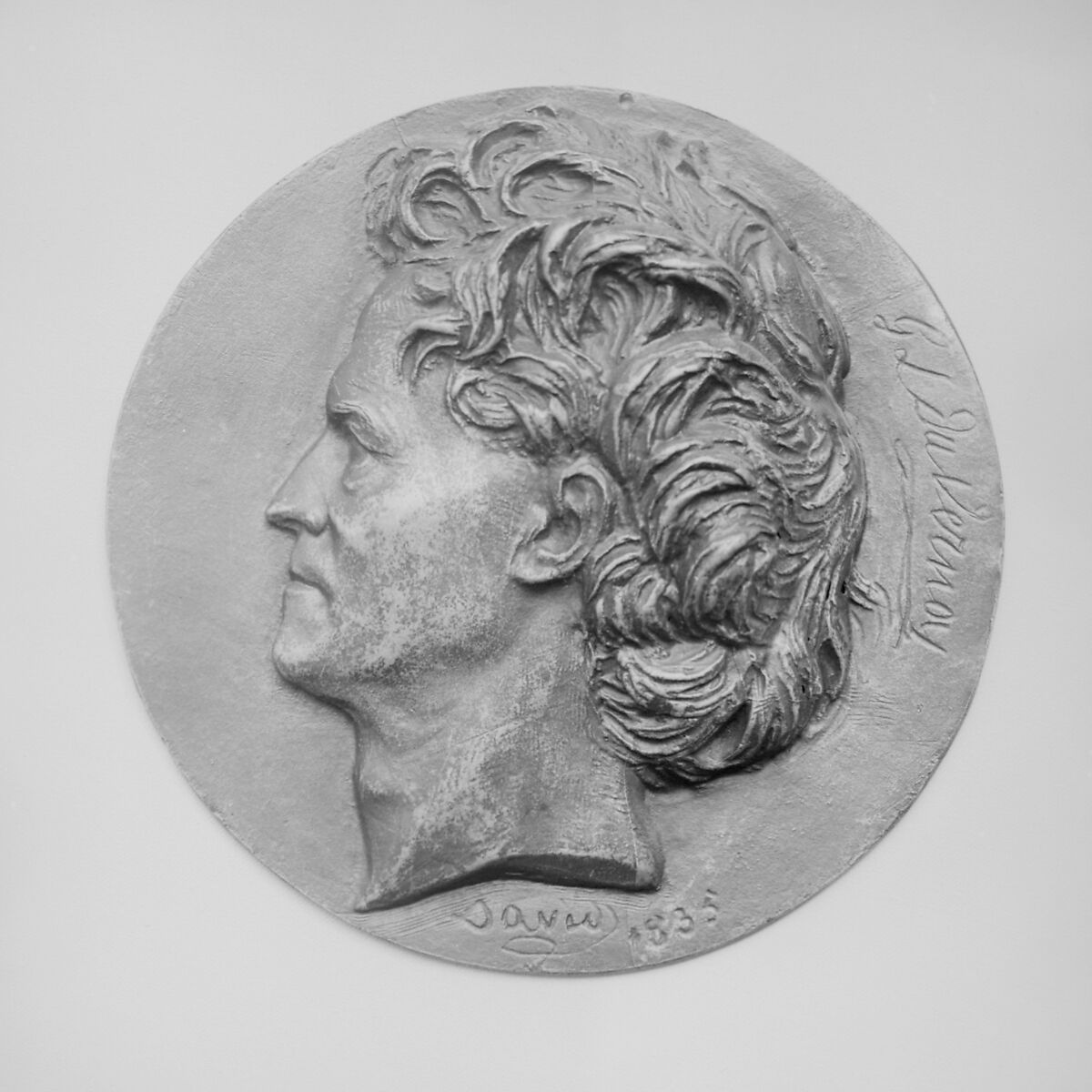 Georges Louis DuVernoy (1777–1855), French naturalist, Pierre Jean David d&#39;Angers (French, Angers 1788–1856 Paris), Bronze, cast - single, French 