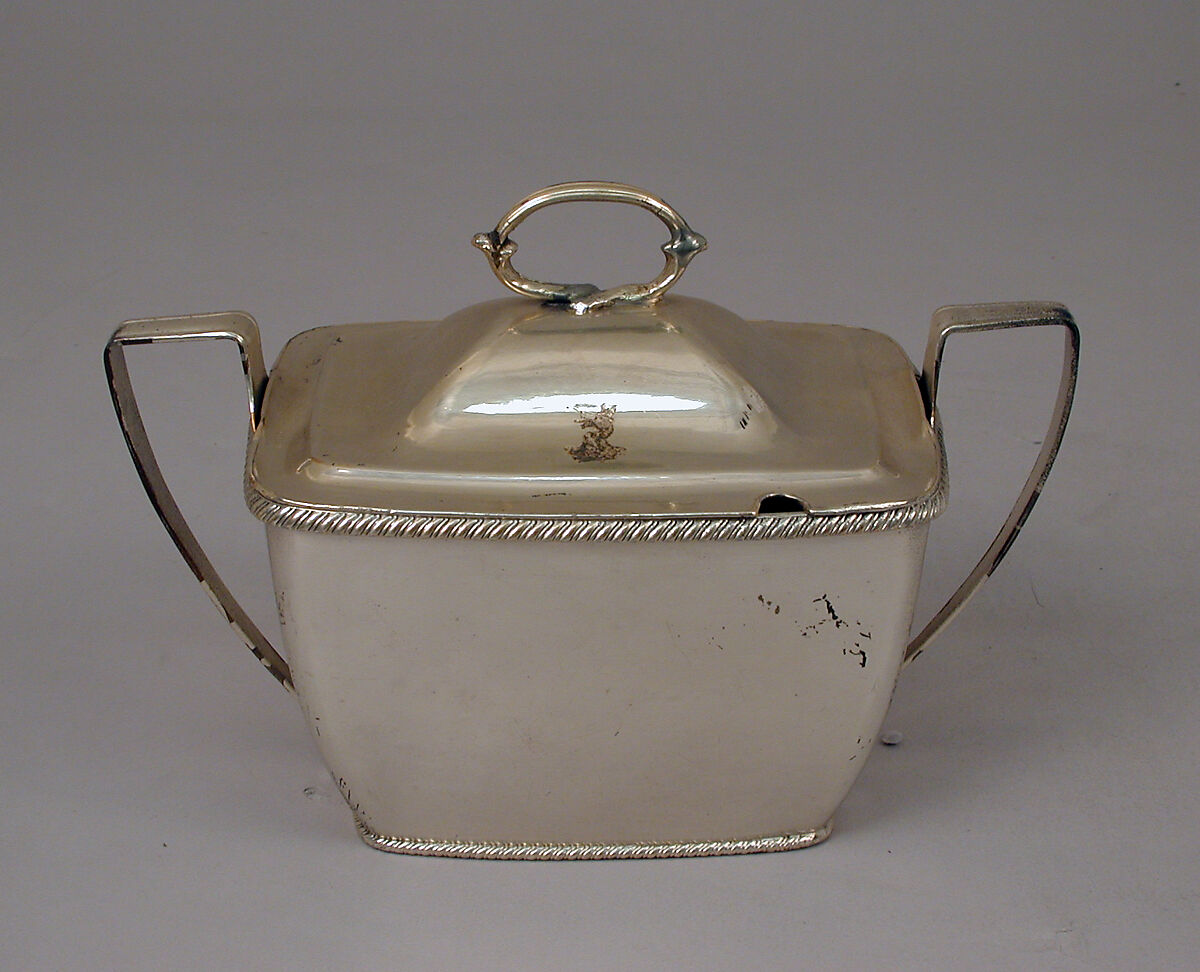 Sauce tureen, Sheffield plate, British 