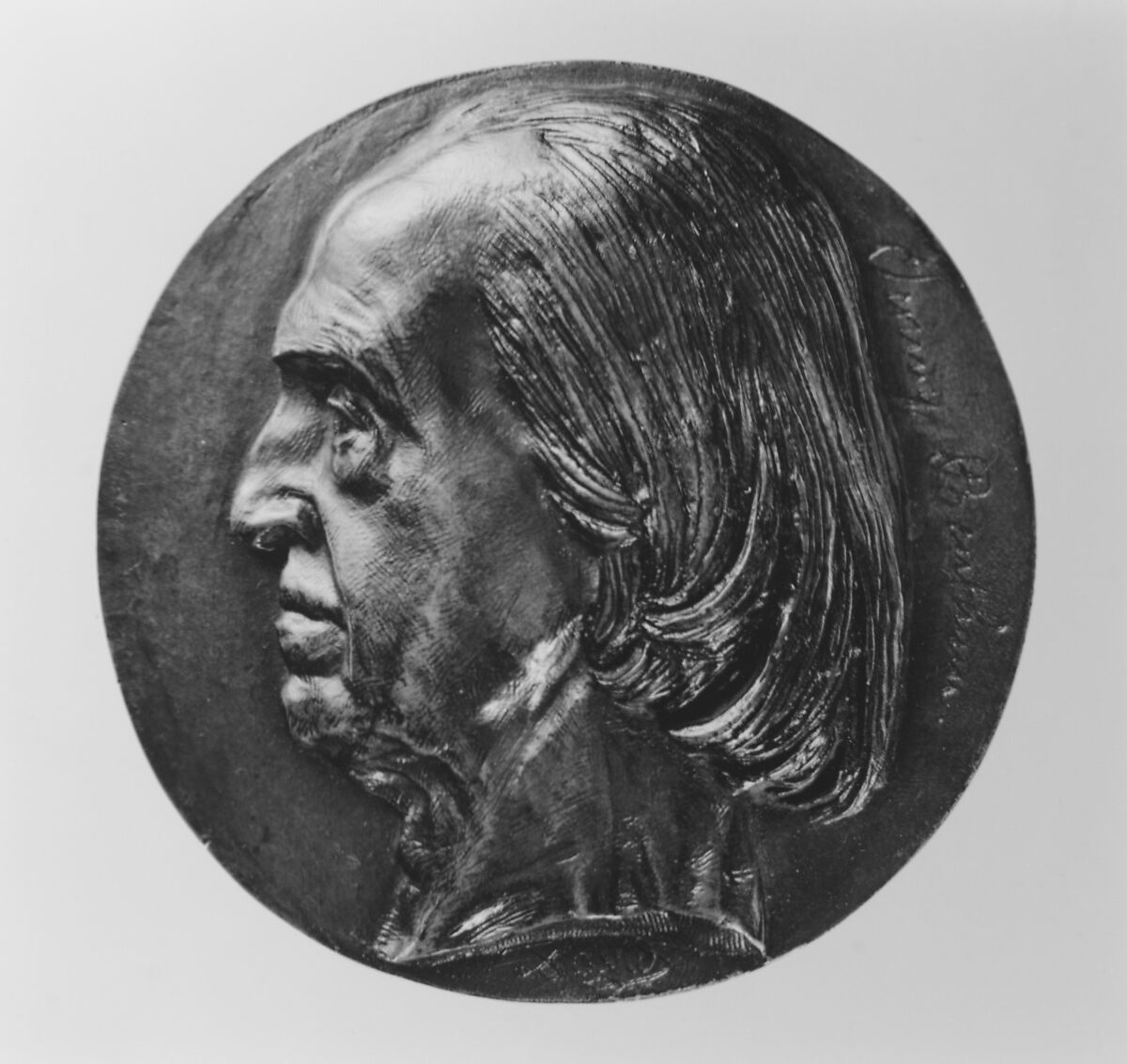 Jeremy Bentham, Medalist: Pierre Jean David d&#39;Angers (French, Angers 1788–1856 Paris), Bronze, French 