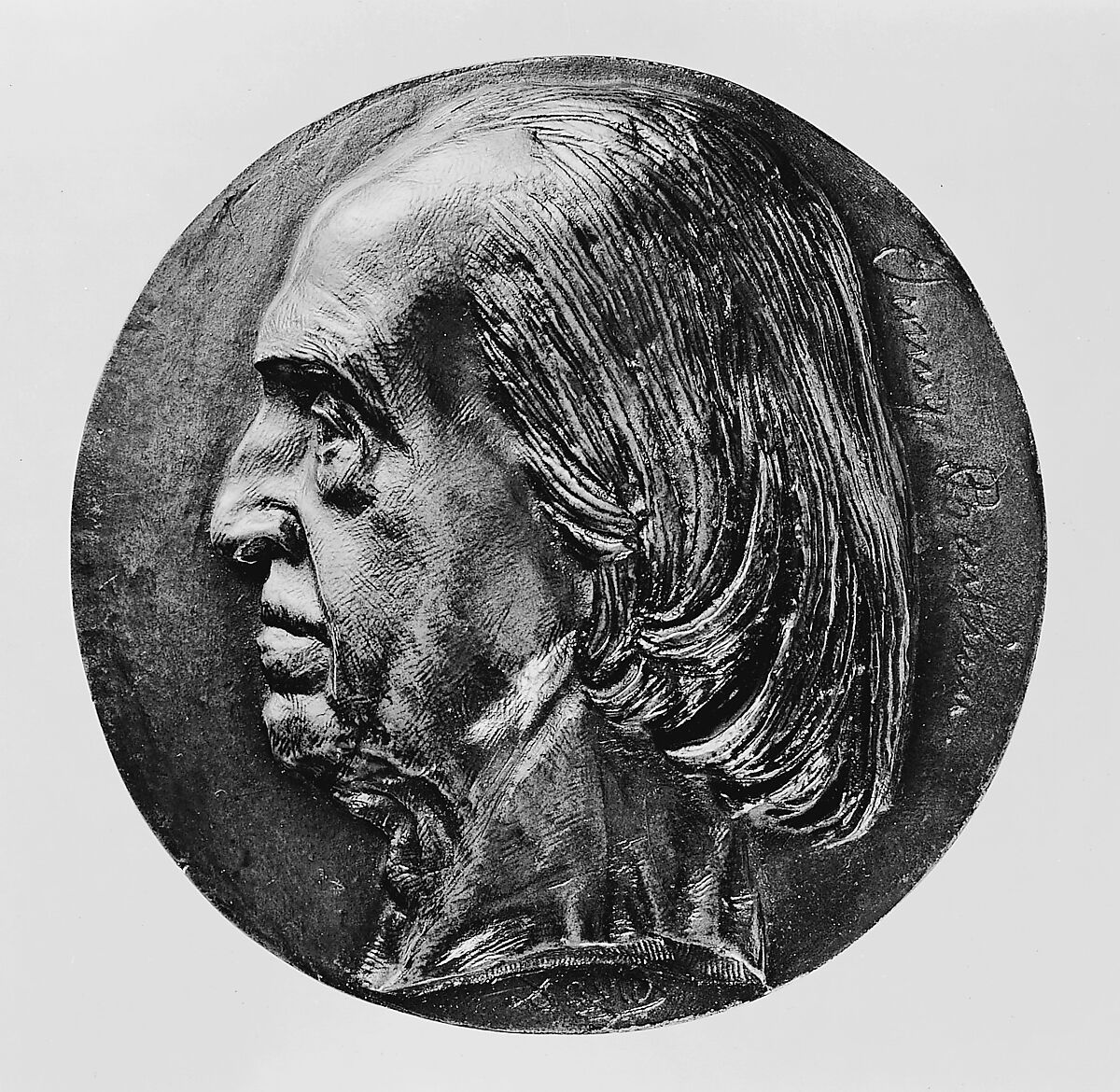 Jeremy Bentham, Medalist: Pierre Jean David d'Angers (French, Angers 1788–1856 Paris), Bronze, French