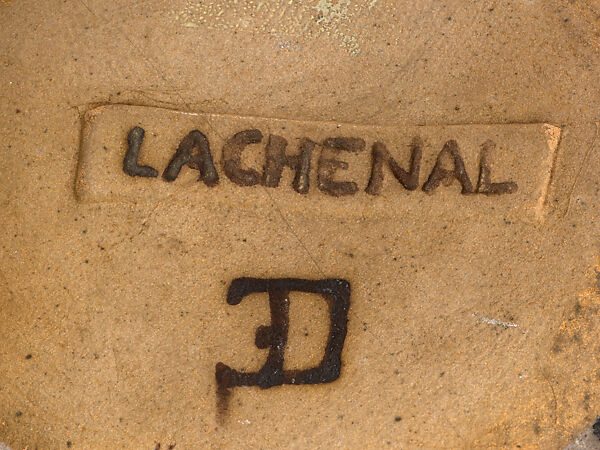 Vase with vines, Emile Decoeur (French, 1876–1953), Glazed stoneware, French, Châtillon-sous-Bagneux