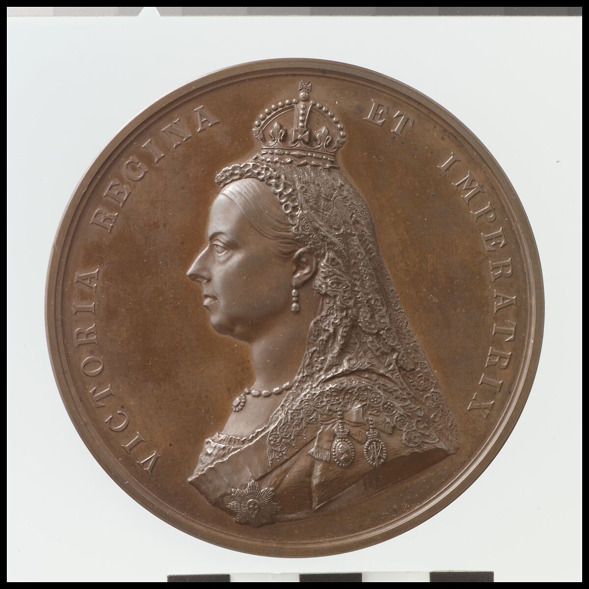 Golden Jubilee Medal of Queen Victoria, Joseph Edgar Boehm (British (born Austria), Vienna 1834–1890 London), Bronze, British 