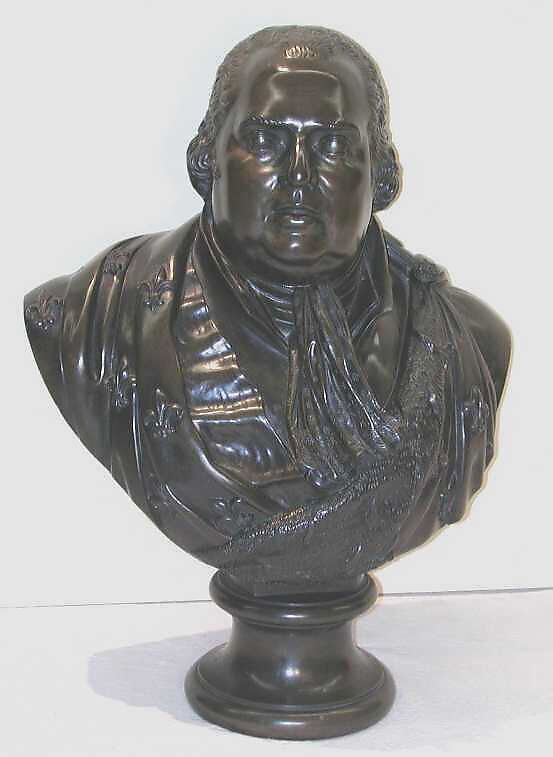 Louis XVIII, Attributed to Baron François Joseph Bosio (French, 1768–1845), Bronze, French 