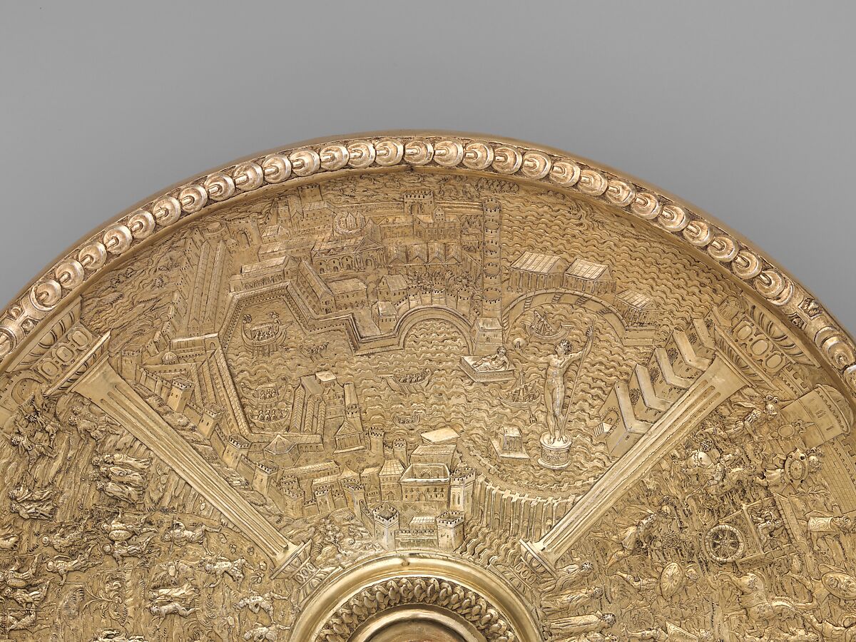Claudius Tazza, Unknown  , Flemish, Antwerp ?, late 16th c., Gilded silver, Flemish, Antwerp (?)