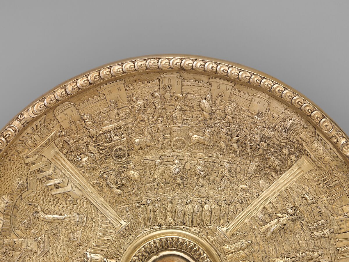 Claudius Tazza, Unknown  , Flemish, Antwerp ?, late 16th c., Gilded silver, Flemish, Antwerp (?)
