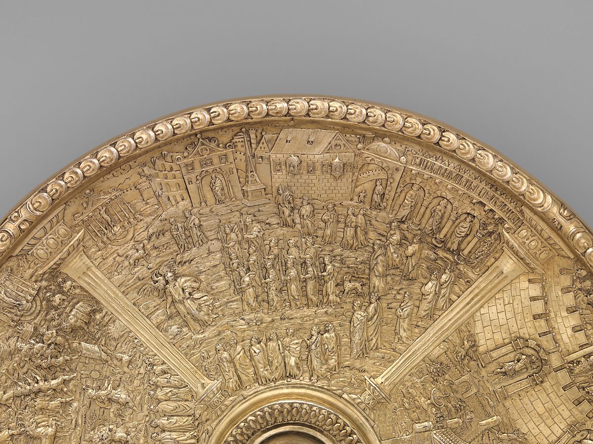 Claudius Tazza, Unknown  , Flemish, Antwerp ?, late 16th c., Gilded silver, Flemish, Antwerp (?)