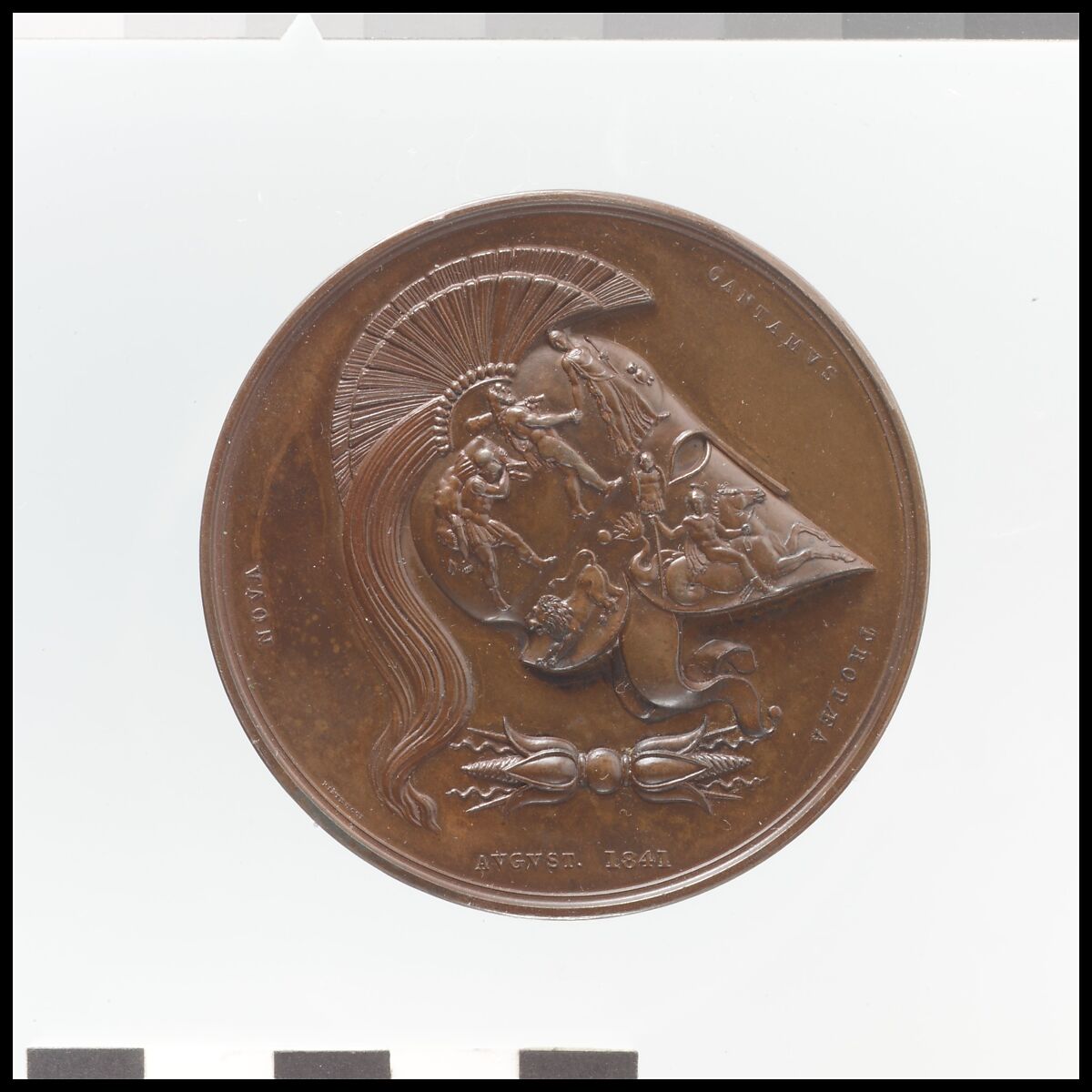 Duke of Wellington, Benedetto Pistrucci (Italian, 1783–1855, active England), Bronze, British, London