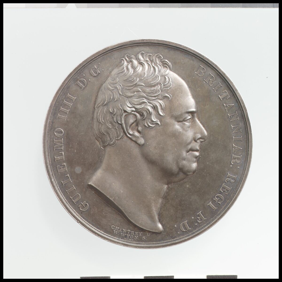 William IV, William Wyon (British, Birmingham 1795–1851 Brighton), Silver, British 