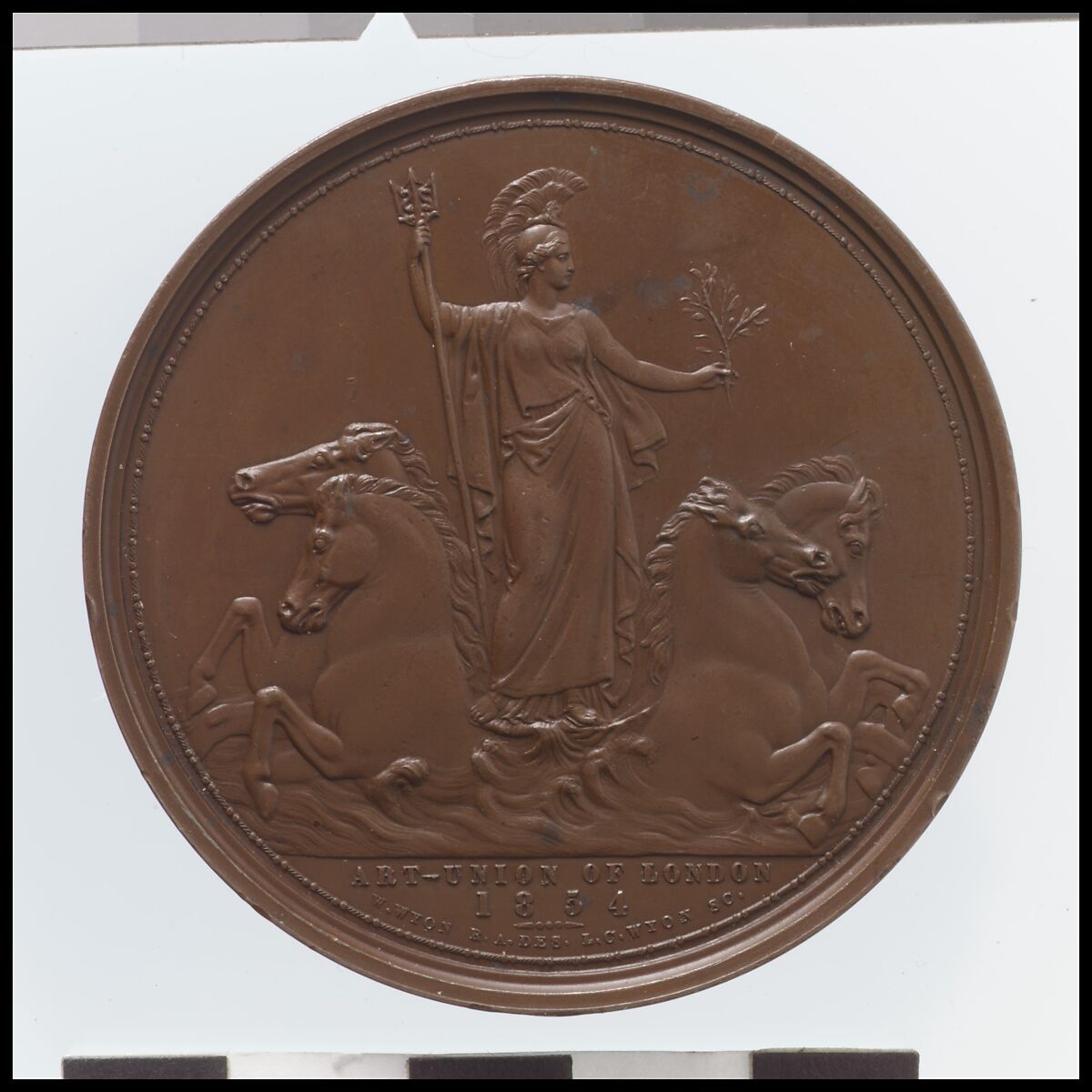 William Wyon, Leonard Charles Wyon (British, London 1826–1891 London), Bronze, British