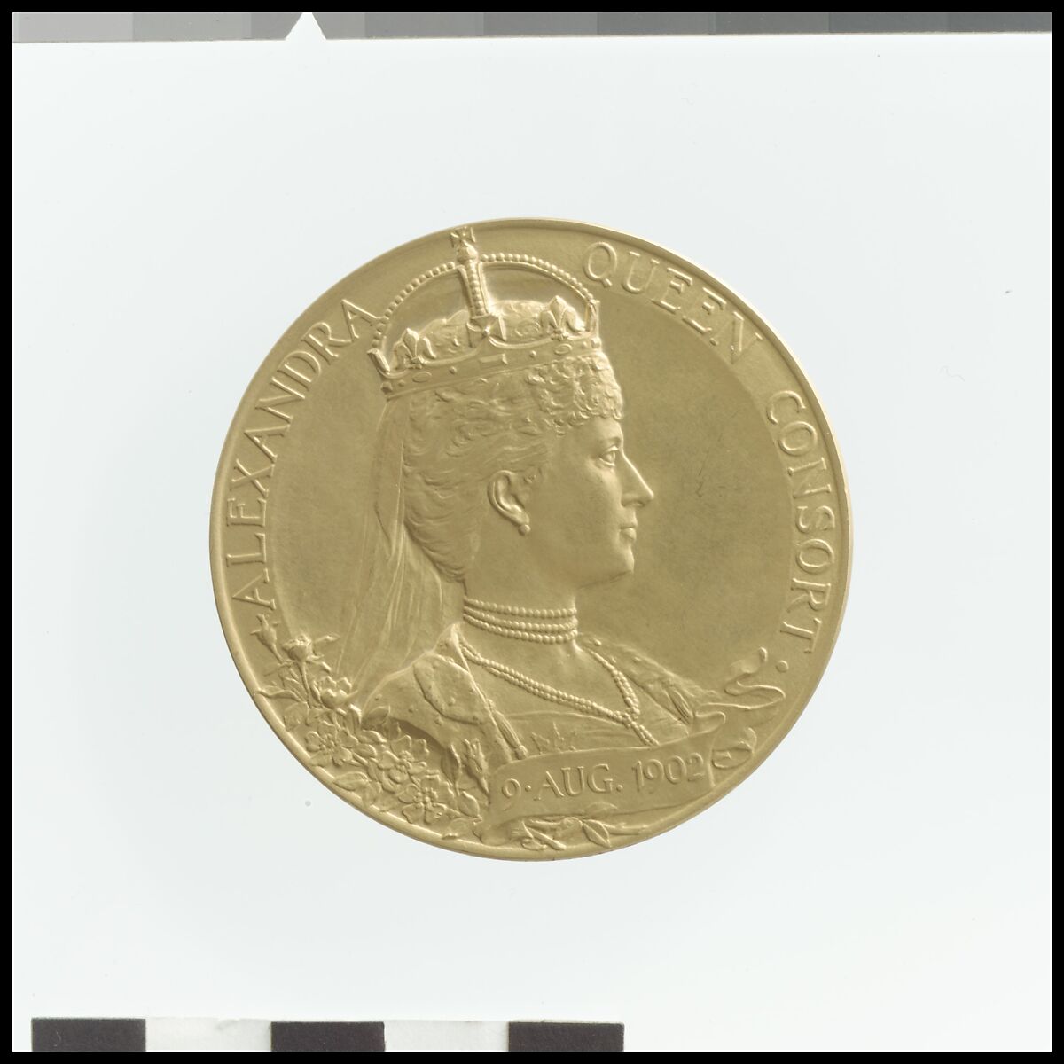 Edward VII, Medalist: G.W. DeSaulles (1862–1903), Gold, British