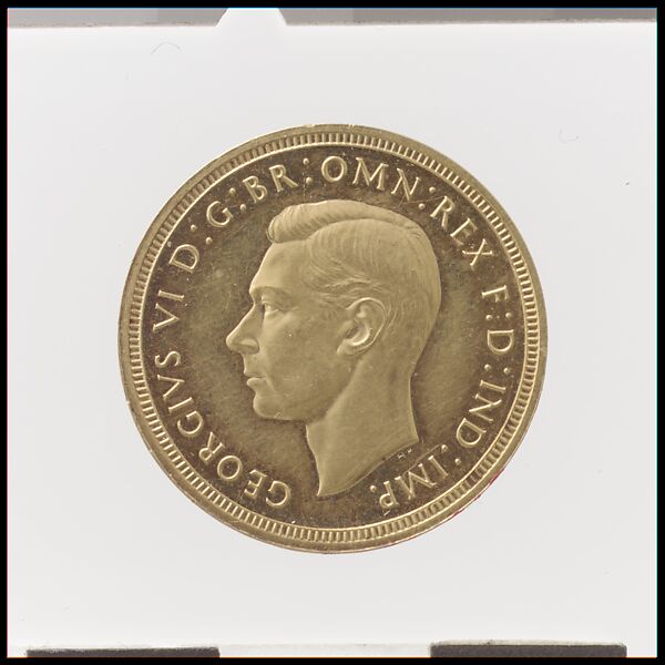 Medalist (obverse): Humphrey Paget | George VI sovereign | British ...