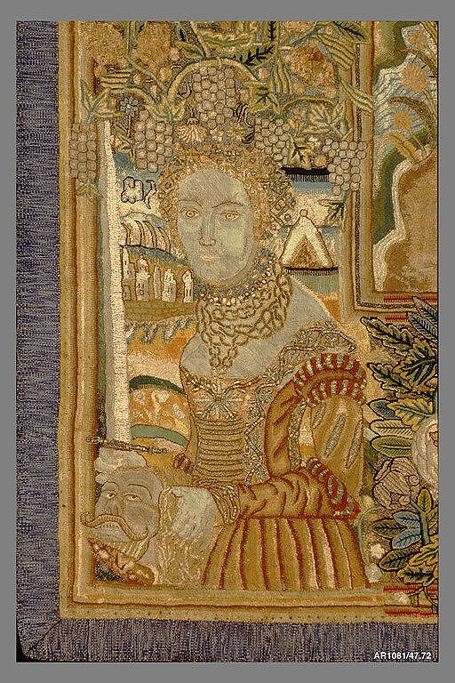 The Ransom for Galcerán de Pinós put on Board Ship at Salou near Tarragona, Wool, silk, metal thread on canvas, Spanish, Catalonia