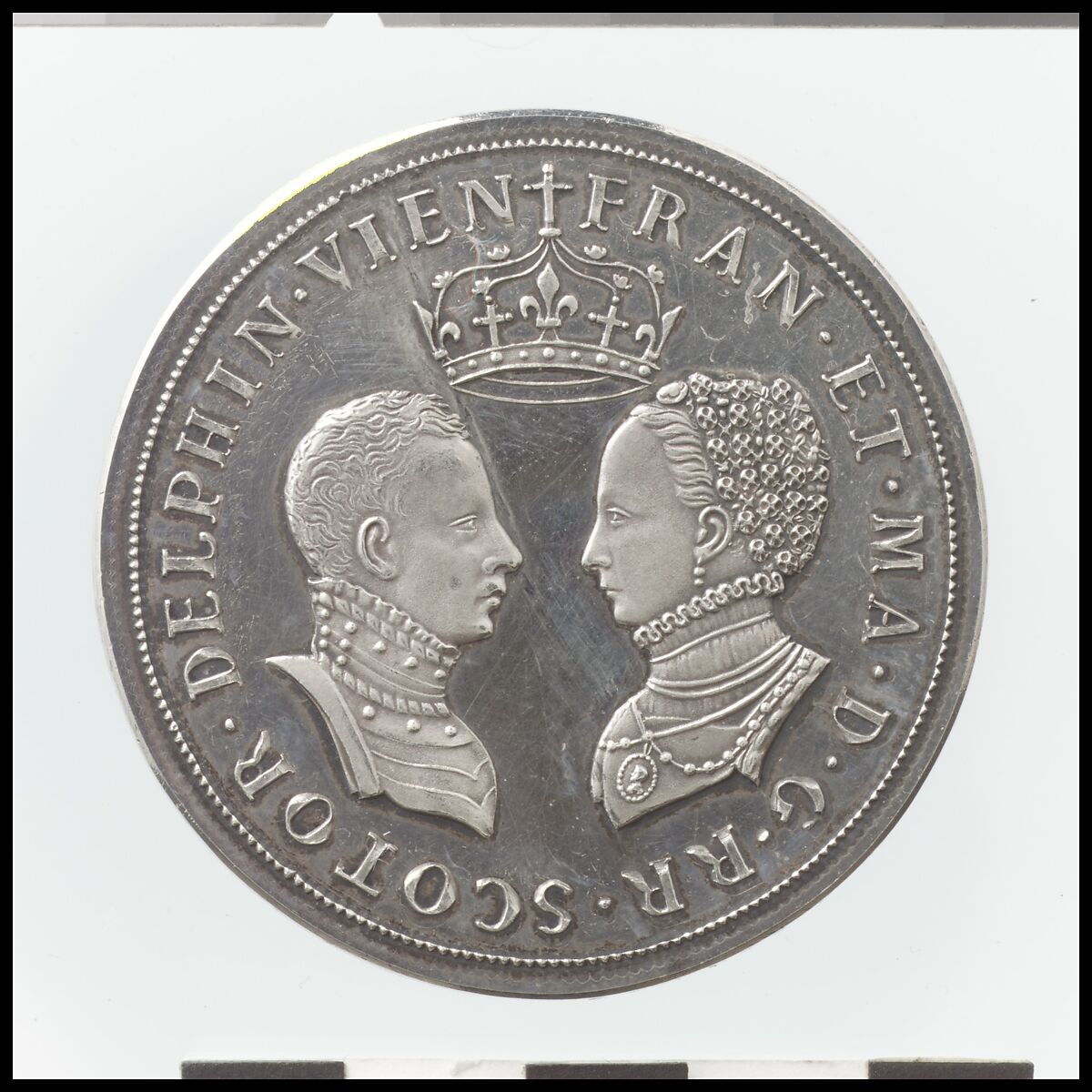 Marriage of Mary, Queen of Scots (1558), Jean-Baptiste Salmson (French, 1807–1866), Silver, British 