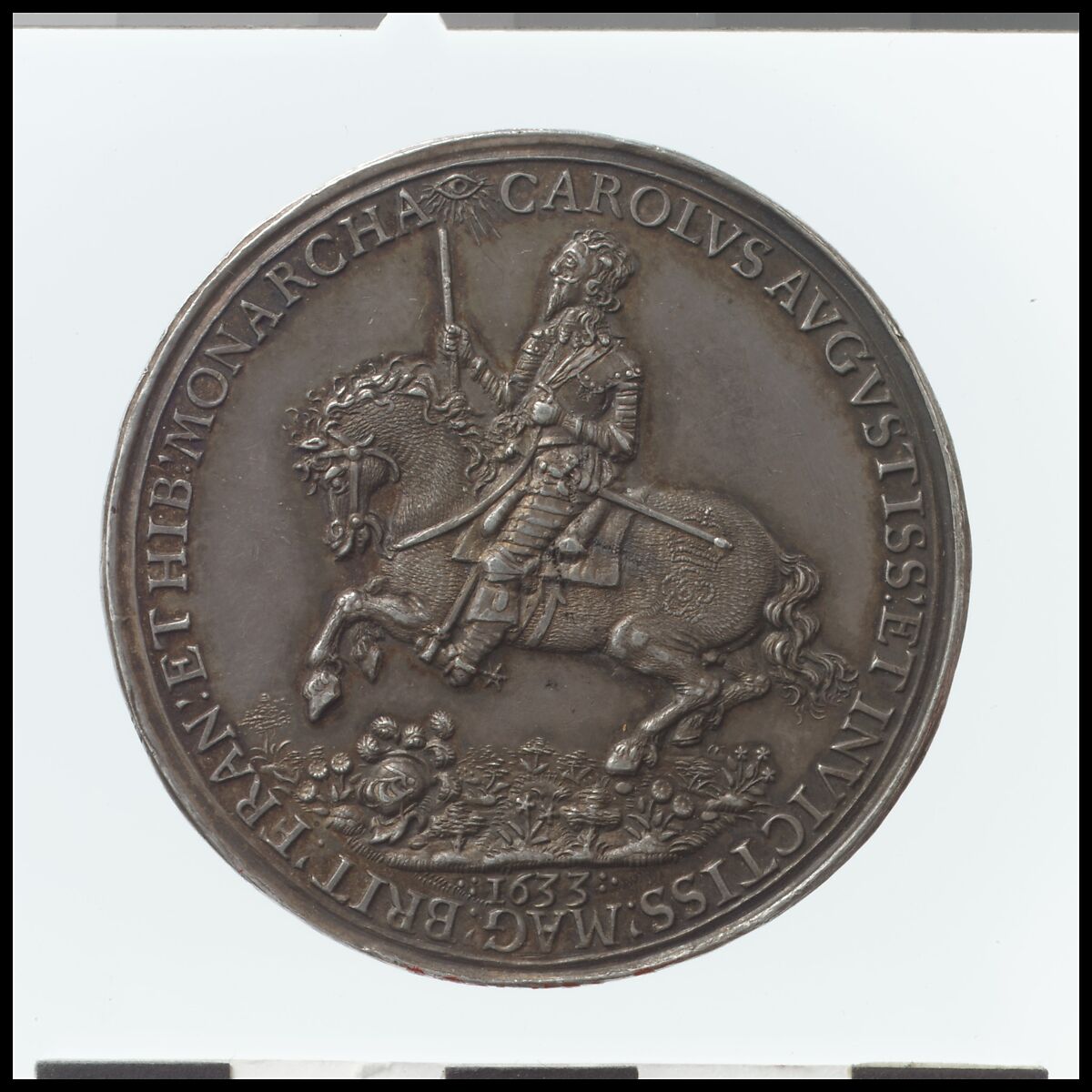 Return of Charles I to London after the Coronation at Edinburgh, Nicholas Briot (French, 1579–1646, active England after 1633), Silver, British 