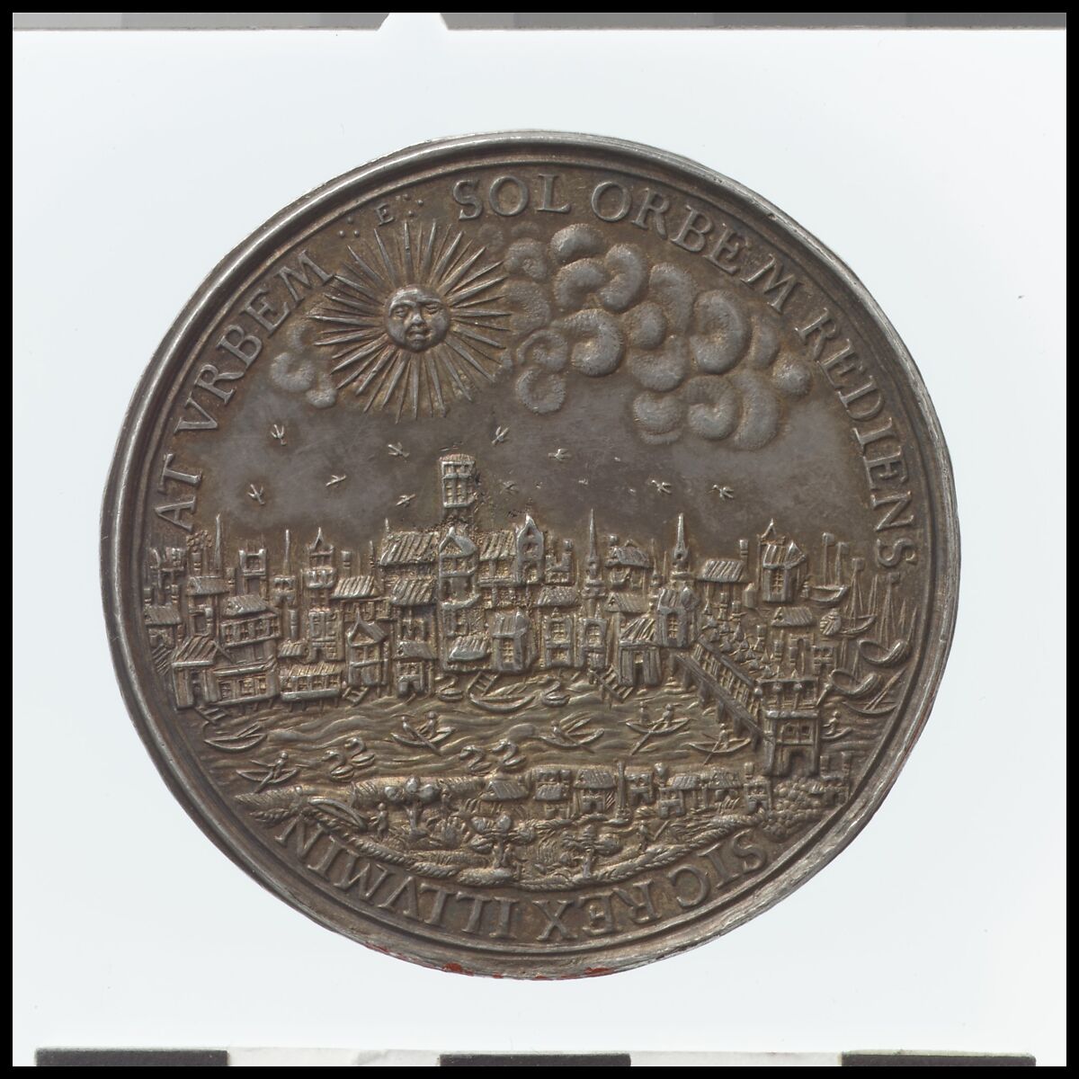 Return of Charles I to London after the Coronation at Edinburgh, Nicholas Briot (French, 1579–1646, active England after 1633), Silver, British