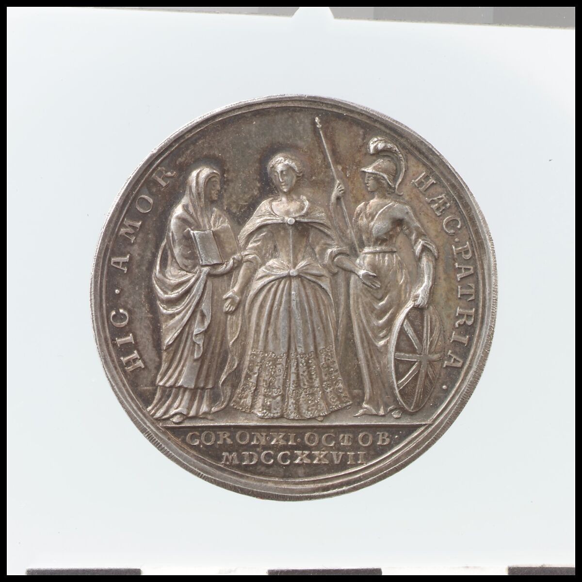 Coronation of Queen Caroline, John Croker (British, 1670–1741), Silver, British