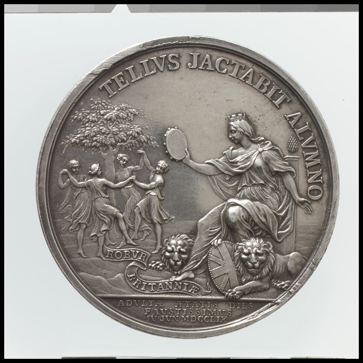 Accession of King George III, Thomas Pingo (Italian, 1692–1776, active England after 1742), Silver, British