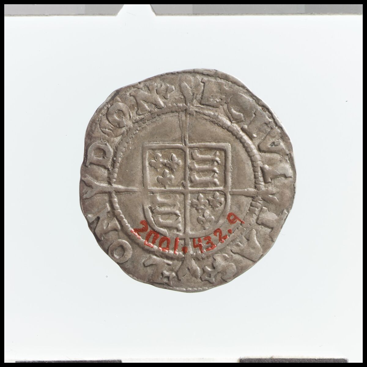 Half groat of Henry VIII (r. 1509–47), Silver, British