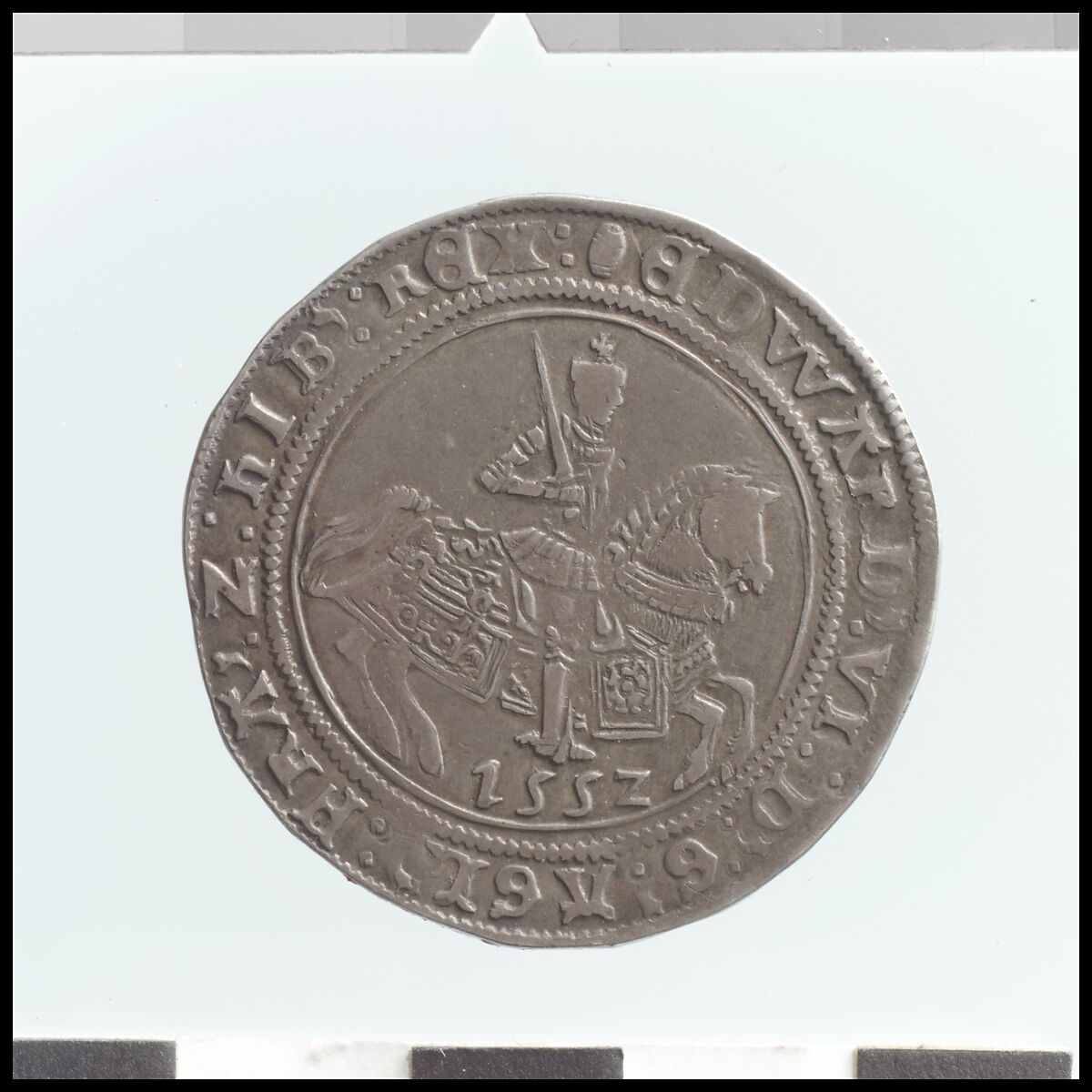 Half crown of Edward VI (r. 1547–53), Silver, British 