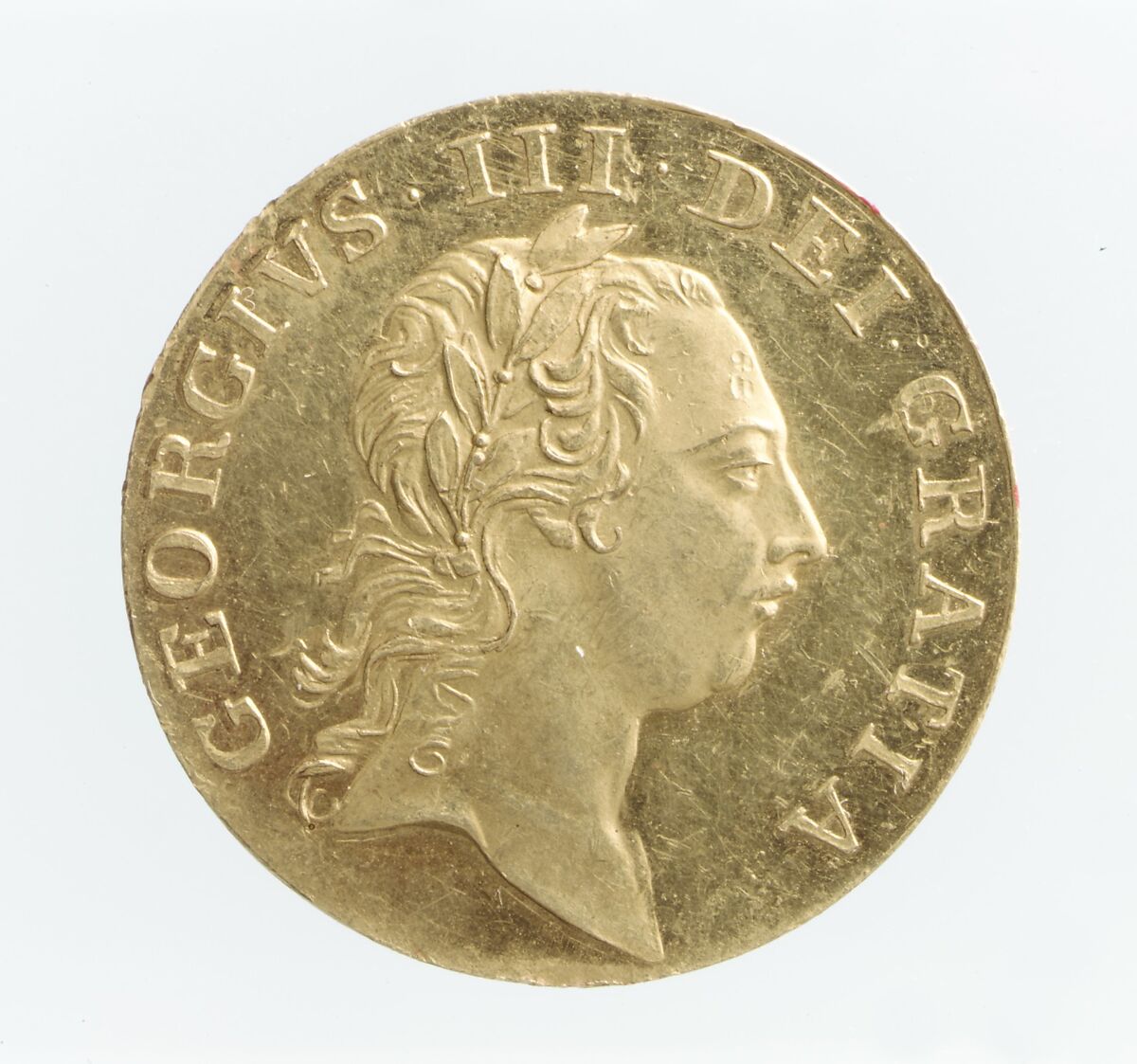 Proof guinea of George III, Richard Yeo (British, ca. 1720–1779 London), Gold, British 